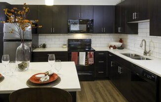Kitchen With Ample Storage at Lofts at 7800 Apartments, Utah, 84047