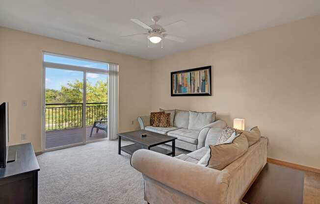 Van Buren Place Living Room