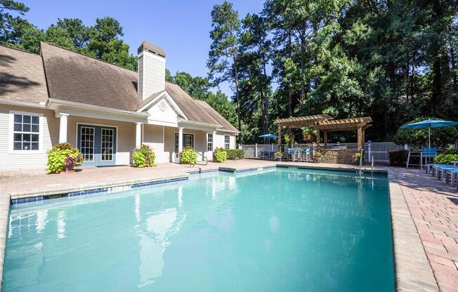 Resort-Style Pool at Latitude at Riverchase, Hoover, Alabama