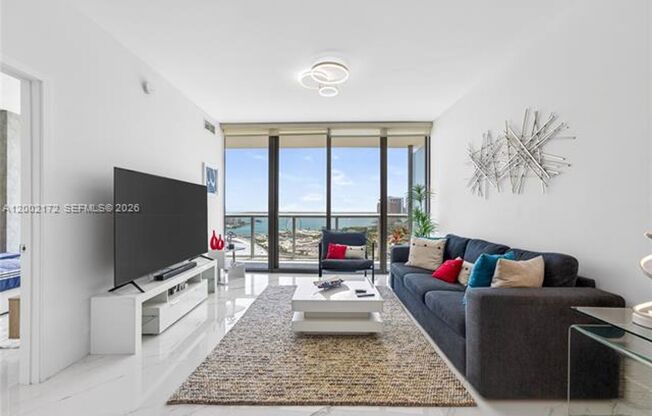 2 beds, 2 baths, 1,208 sqft, $5,490, Unit 888 Biscayne Blvd # 2404