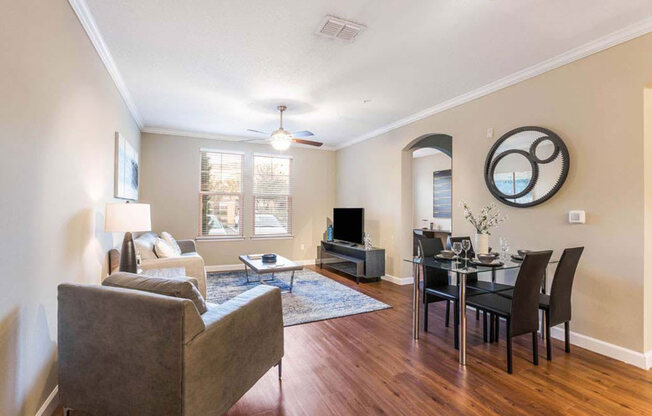 Living and Dining Room at The Oasis at Brandon, Riverview, FL, 33578