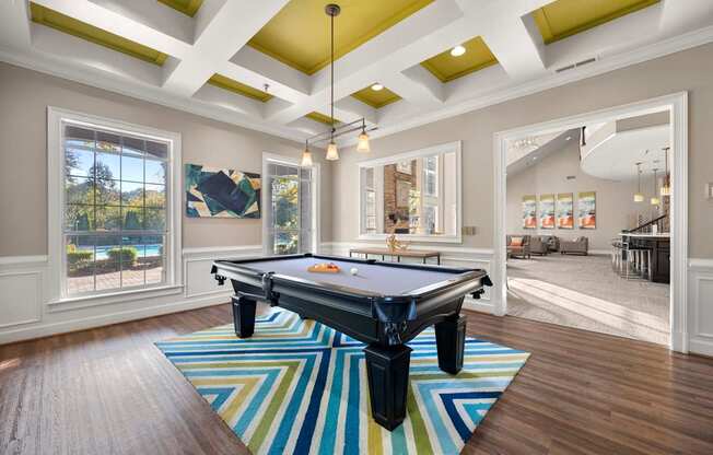 Pool Table at Bridgewater Apartments, Duluth