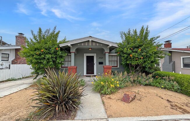 Stunning 3BD/1.5BA Home in North Park W/ W/D, A/C, & !