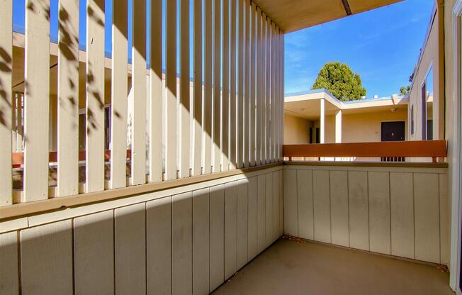 Large Balcony at Magnolia Place Apartments, Sunnyvale