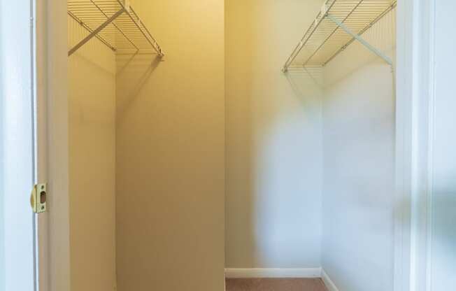 Closet at Laurel Oaks Apartments in Tampa, FL