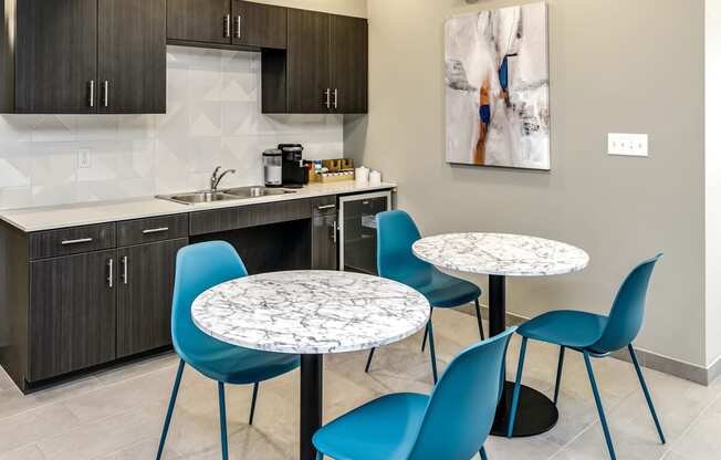 State-of-the-art clubhouse at The Westline at Flanagan Lake in Omaha, NE