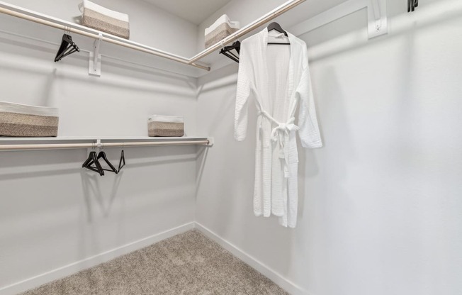 ample closet space