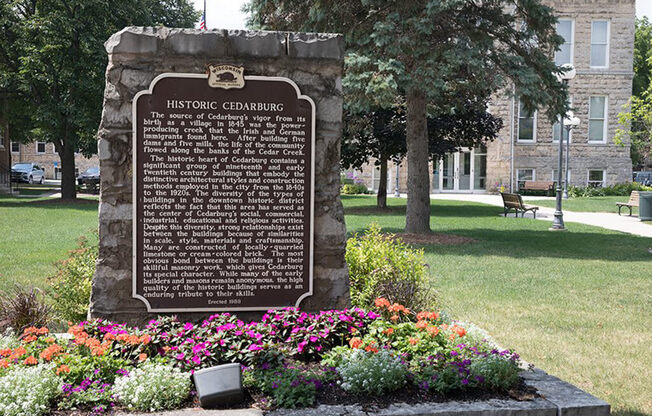 Walk or Bike to Historic Downtown Cedarburg at Cedar Place Apartments, Cedarburg