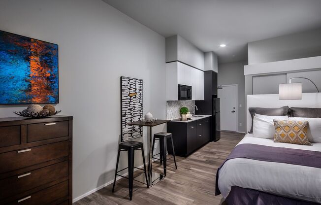 Studio, 1 bath, 316 sqft, $1,450, Unit 308