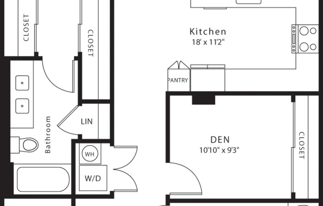 2 beds, 2 baths, 1,340 sqft, $3,535, Unit 230