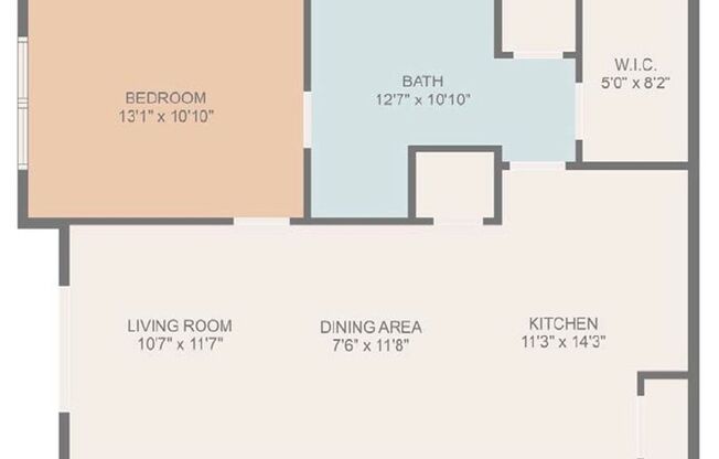 1 bed, 1 bath, 900 sqft, $1,175, Unit 106