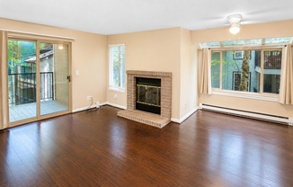 Modern Wooded Condo with Upgraded Kitchen & Private Deck