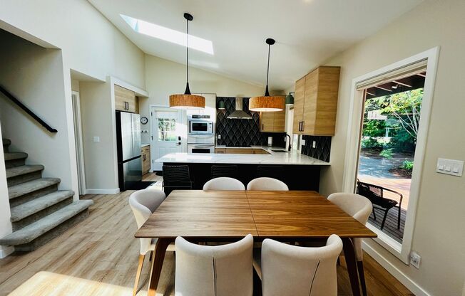 Stylishly Remodeled, 4 Bedroom, Furnished Home on Bainbridge