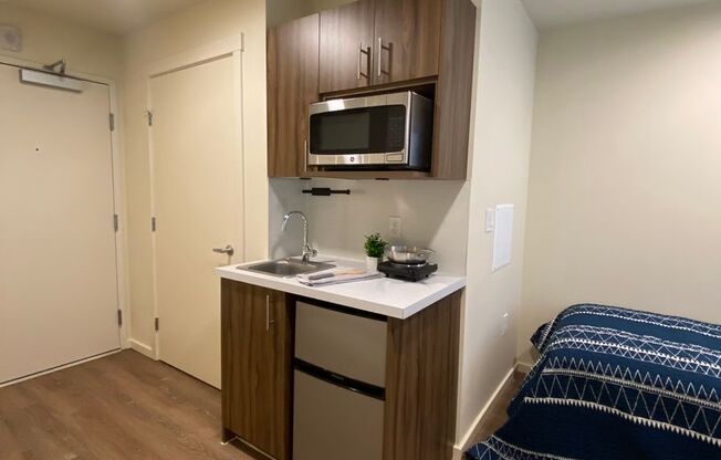 Studio, 1 bath, 178 sqft, $1,165, Unit 327