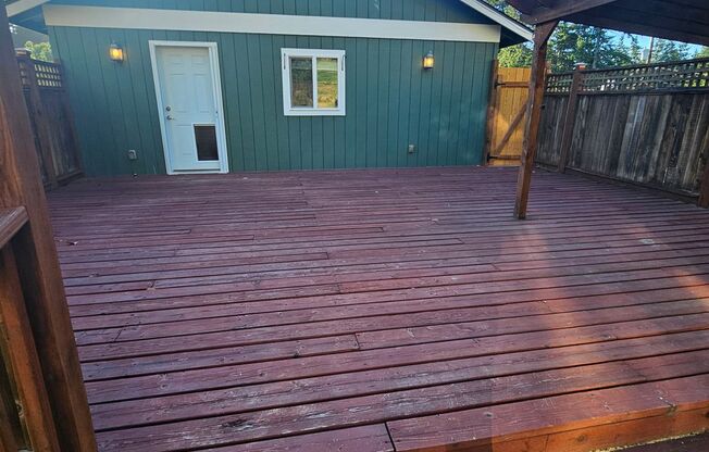 Charming 1-Bedroom Home with Spacious Backyard, 2 car garage & Modern Amenities – Pet Friendly!