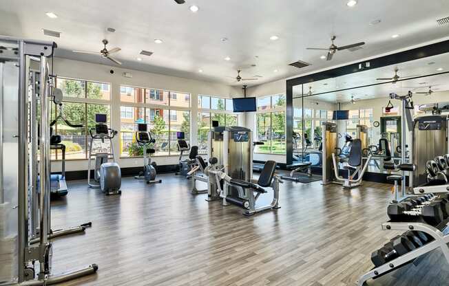 Acadia at Cornerstar Apartments - Fully-equipped 24-hour fitness center
