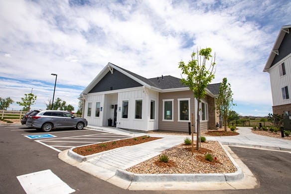 Entrance View at Connect at First Creek, Denver, 80249