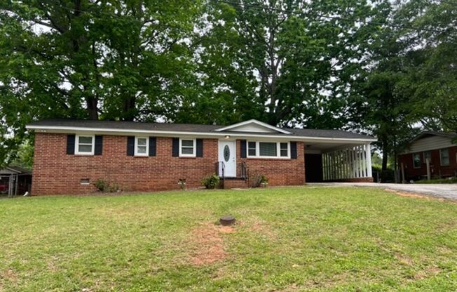 Fantastic Brick Ranch Home that has been refurbished - Open Floorplan with 3 bedrooms & 1.5 baths also convenient to Cherrydale and Paris Mountain!