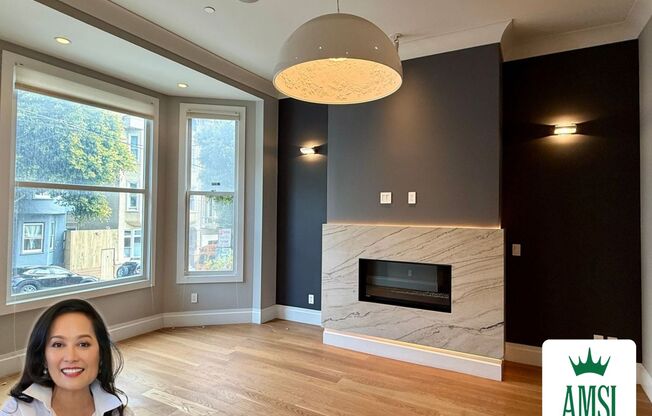 Live the Luxe, Chic Life: 3BR/3.5BA + Parkng Beauty in Hayes Valley-AMSI