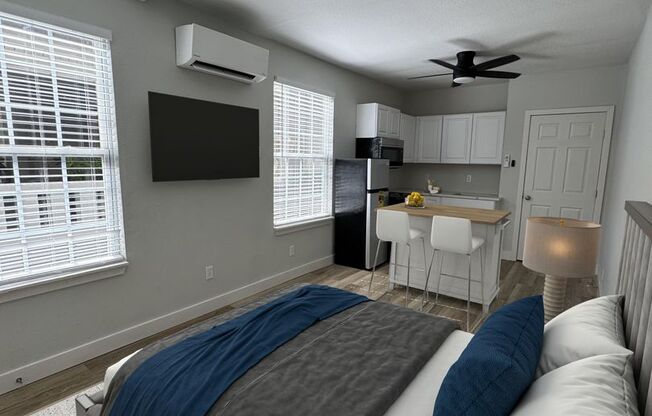 Studio, 1 bath, 330 sqft, $999, Unit 1L