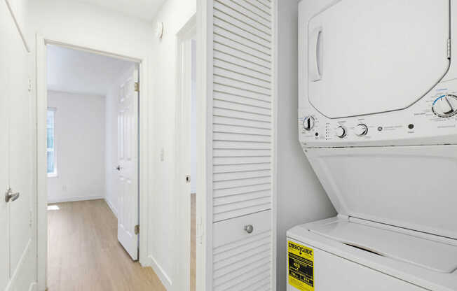 In-home Washer and Dryer