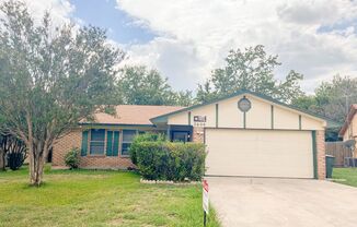 Beautiful 3 bedroom, 2 bath, 2 car garage home with garage door opener, fireplace, privacy fenced yard and covered patio.