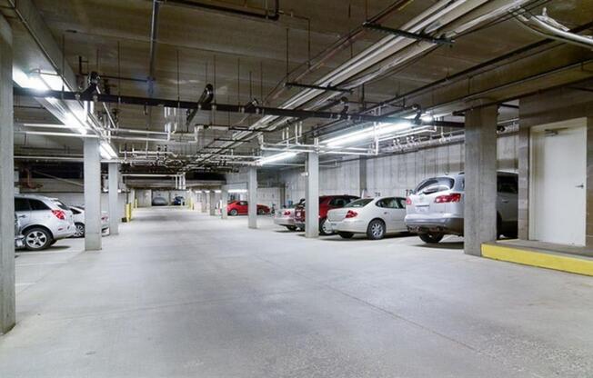 Parking at Zen Chaska, Chaska, Minnesota