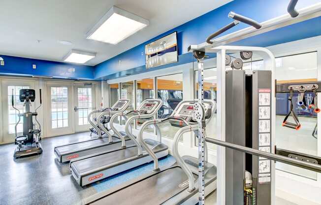 Cardio Equipment at MetroPlace at Town Center, Camp Springs, MD