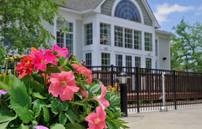 Clubhouse Exterior at Westlake Apartments, Belleville