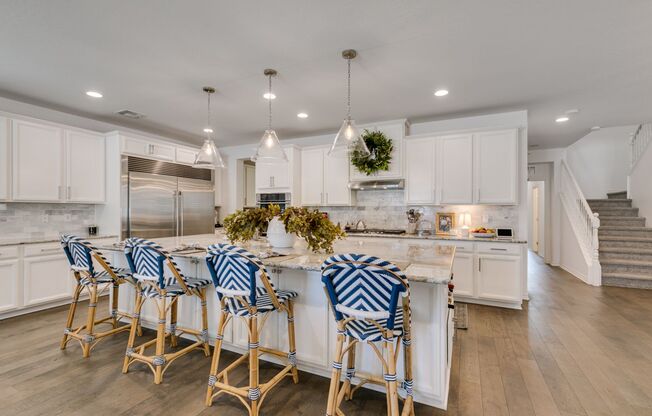 FULLY FURNISHED- Elegant 4-Bed, 3.5-Bath Home with Loft, Designer Finishes, and Expansive Backyard