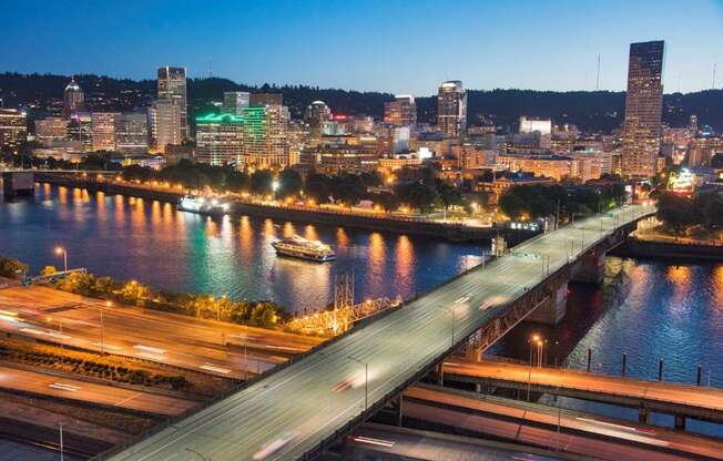 City of Portland, OR and Bridge Over Water