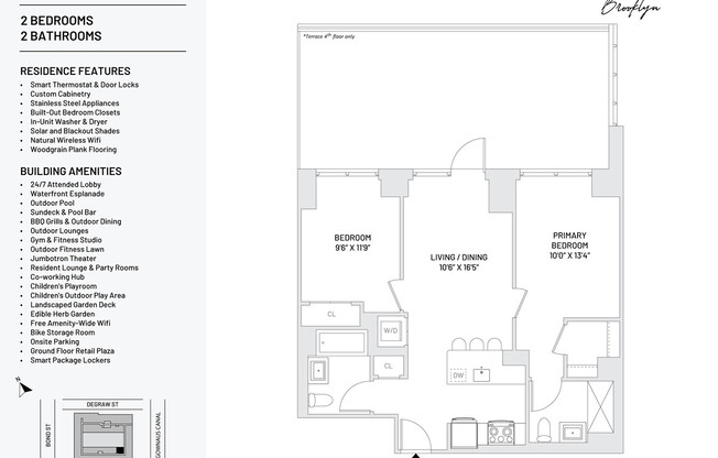 2 beds, 2 baths, $6,995, Unit 417