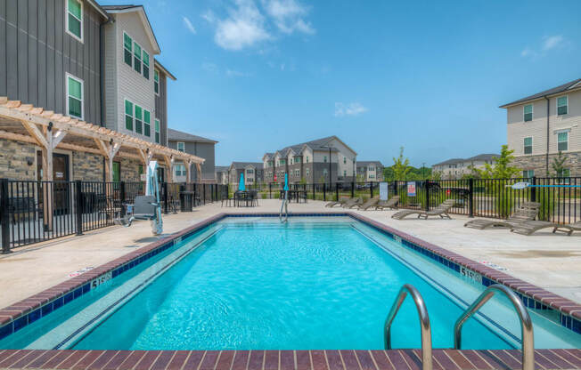 Saltwater Plunge Pool with Sundeck