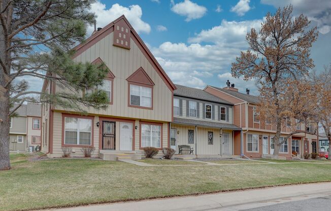 Wonderful 2 Bed 2 Bath Townhouse with Fireplace + Community Pool