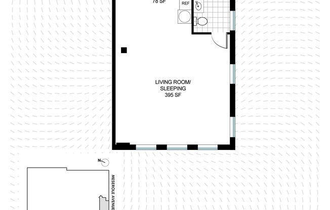 Studio, $4,700, Unit 1M