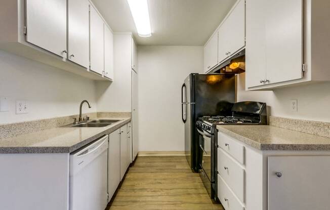 Cypress Park Apartments Empty Apartment Kitchen