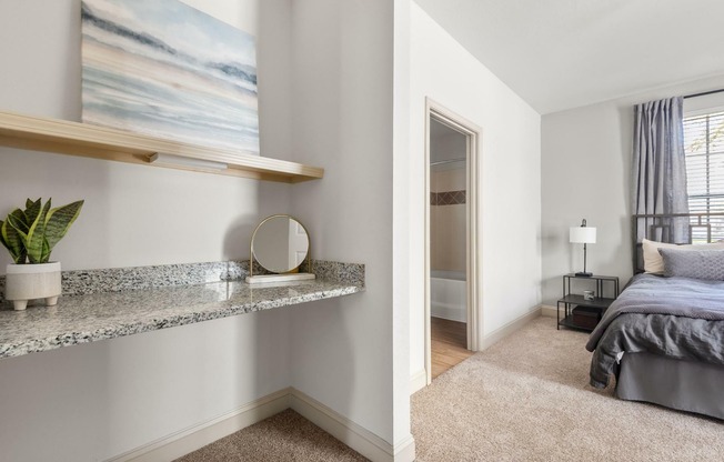 Built-in Desks | Village at Baldwin Park | Orlando FL Apartments