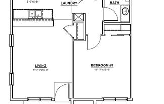 1 bed, 1 bath, 650 sqft, $1,330, Unit 2-102