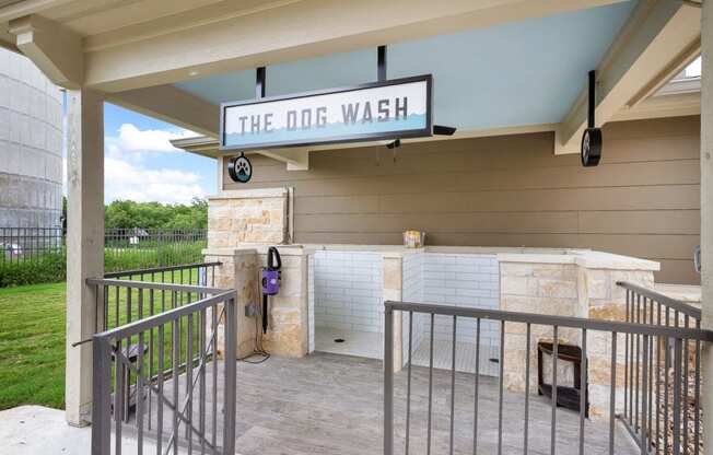 Dog Wash Station