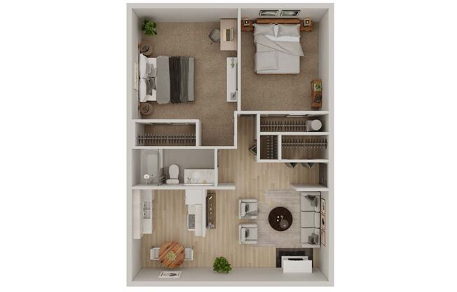 2 beds, 1 bath, 800 sqft, $1,695, Unit 51