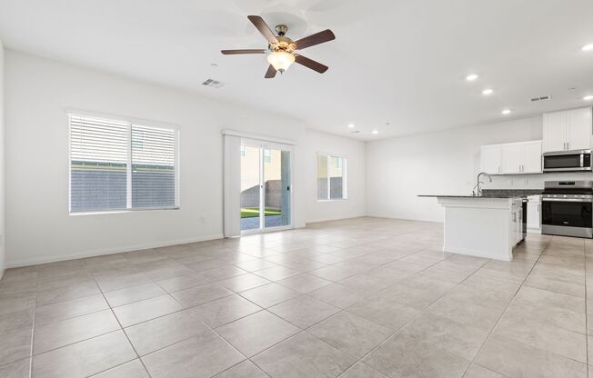 Newly Built 6 Bed / 2.5 Bath Single-Family Home with Upgraded Kitchen and Fully Fenced Yard in Southwest Las Vegas near I-15