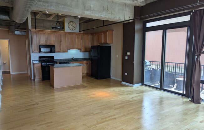 Spacious 2 Bed, 2 Bath in the South Loop Near the El