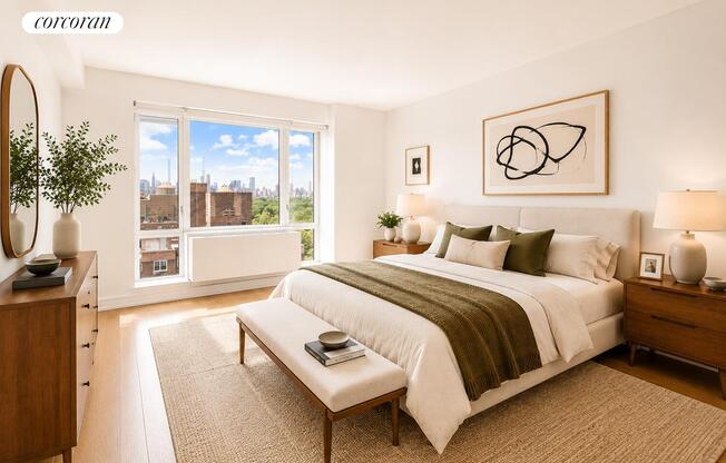 2 beds, 2 baths, 1,344 sqft, $8,000, Unit 16C