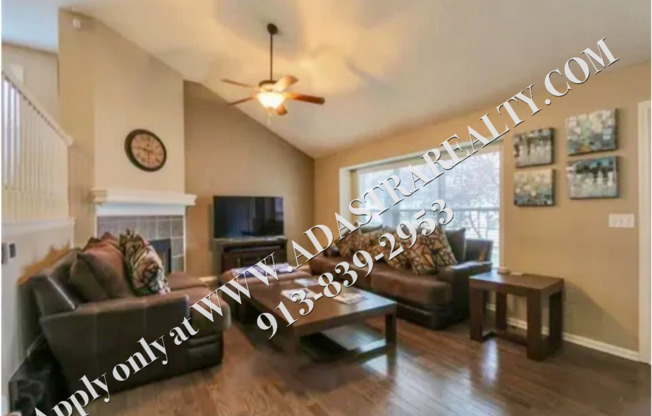 Beautiful 4 Bed 3 Bath Home in Olathe-Available in DECEMBER!!