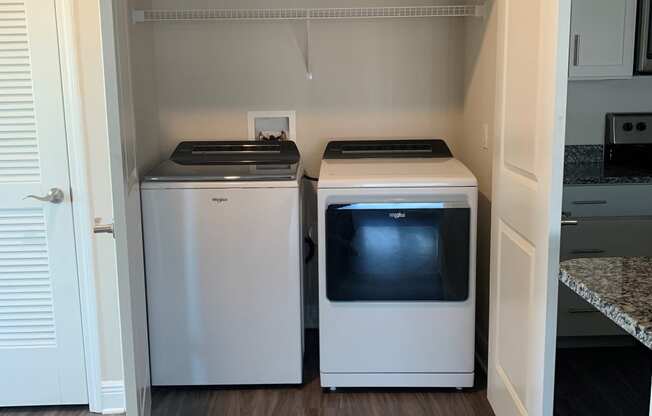 Washer and Dryer