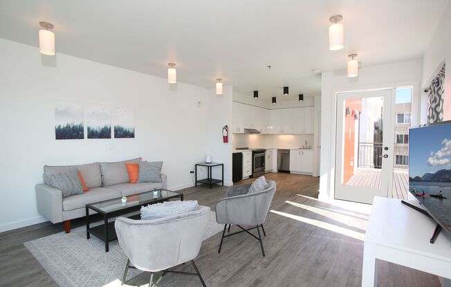 Studio, 1 bath, 301 sqft, $1,345, Unit 311 - MFTE (Median)