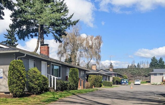 Large Two Bedroom Duplex Homes with a Private Back Yard