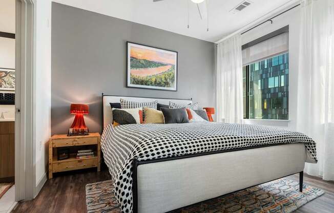 Spacious Second Bedroom with Natural Light and Connected Bath