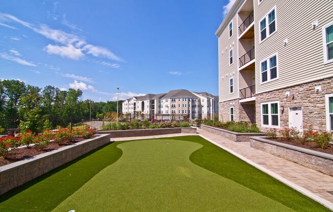 Putting Green at Kensington Place at Kensington Place, Virginia