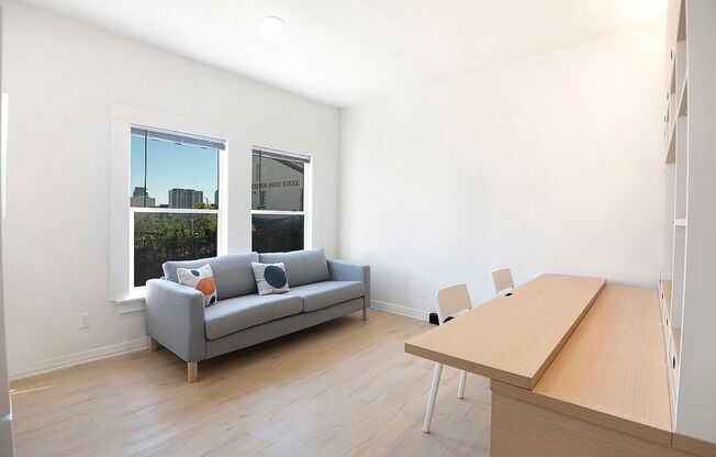 Studio, 1 bath, 214 sqft, $1,600, Unit 117